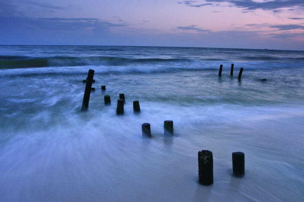 Oken Beach Remains Florida