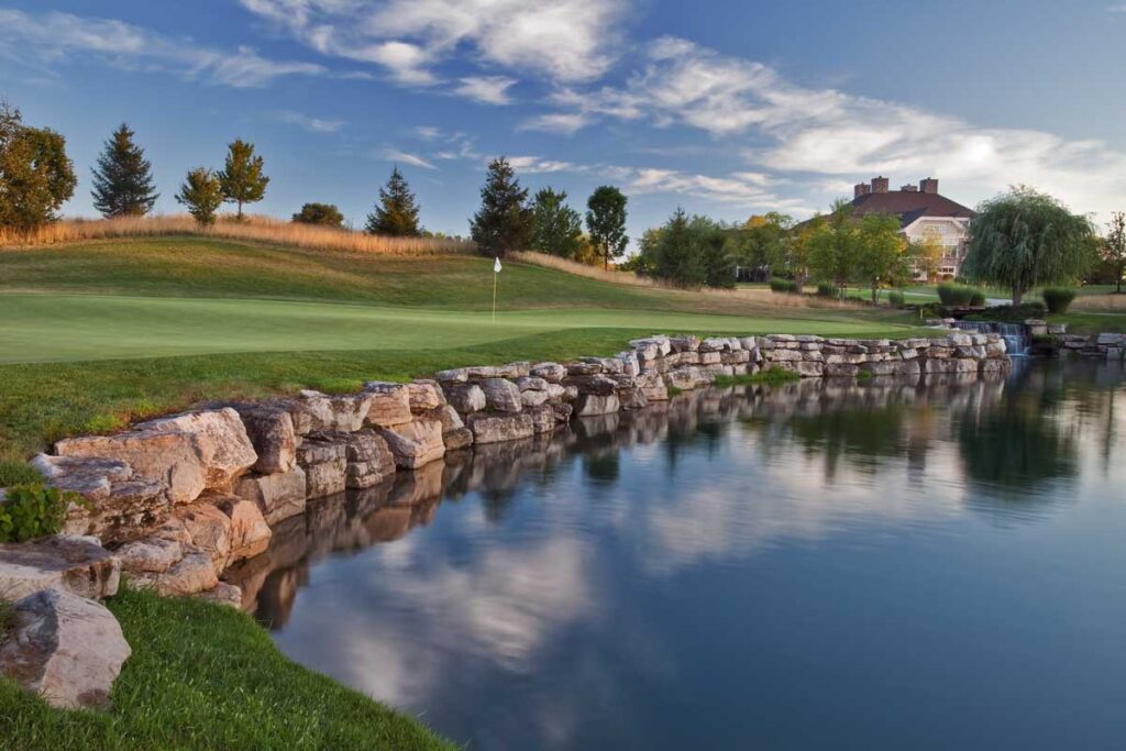 TPC Rivers Bend 9th Green