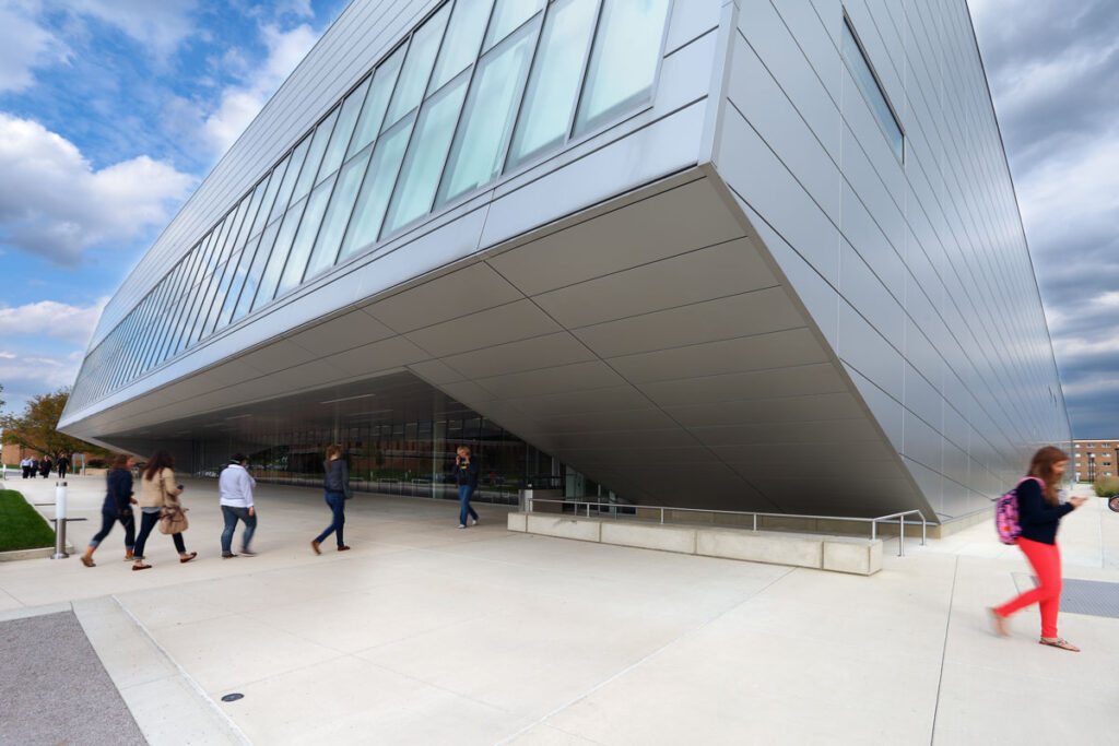 The Wolfe Center Bowling Green University Front Entrance