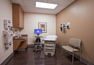 OSU McCampbell Hall Patient Room