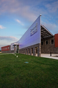 Zane State College Exterior Tile Wall