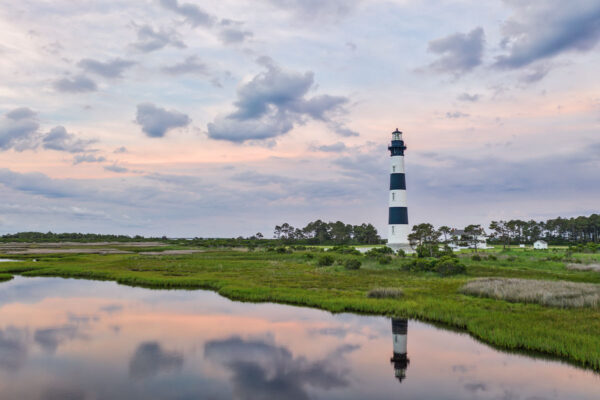 Bodie Lighthouse Reflection